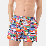 Jerome Swim Shorts // Multicolor (XL)