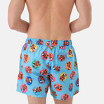Elvis Swim Shorts // Multicolor (XL)
