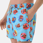 Elvis Swim Shorts // Multicolor (XL)