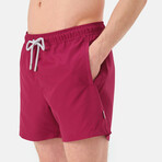 Kole Swim Shorts // Plum (S)