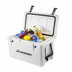 EchoSmile White Rotomolded Cooler // 40qt
