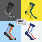 MaCa Pack Socks // 4 Pairs