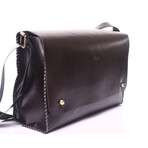 Agra Mail Bag // Deep Brown