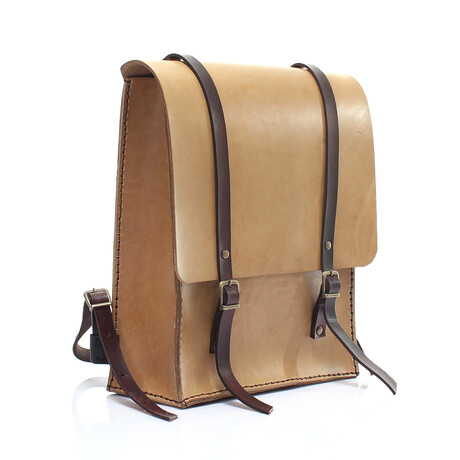 Jaipur Backpack // Natural&Brown