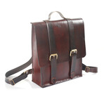 Special Jaipur Backpack // Deep Brown