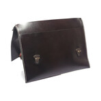 Evreka Briefcase // Deep Brown