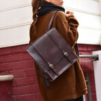 Jaipur Backpack // Claret Red