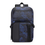 Wyatt Backpack // Camo Blue