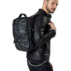 Chad Backpack // Camo Black