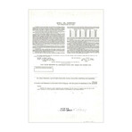 Shell Oil Co. Bond Certificate // Values Vary // Brown // 1970s