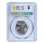 1995-D Washington Quarter Mint Error D/S-2nd Strike 65% O/C // PCGS Certified MS65 // Wood Presentation Box