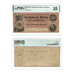 1864 Notes of the Confederacy // 8 Note Set // PCGS & PMG Certified // $1, $2, $5, $10, $20, $50, $100, $500