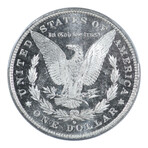 1880-O Morgan Silver Dollar // PCGS & CAC Certified MS63 DMPL // Wood Presentation Box