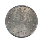1899 Liberty Head Nickel // PCGS Certified MS64 // Deluxe Collector's Pouch