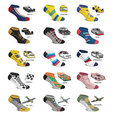 Summer Pack Socks // 15 Pairs