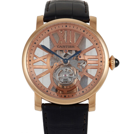 Cartier Rotonde de Cartier Flying Tourbillon Manual Wind // W1580046 // Pre-Owned