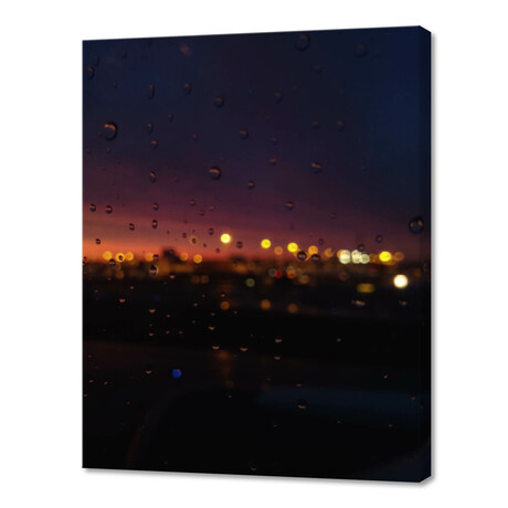 Sad Night at the Aircraft (10"H x 8"W x 0.75"D)