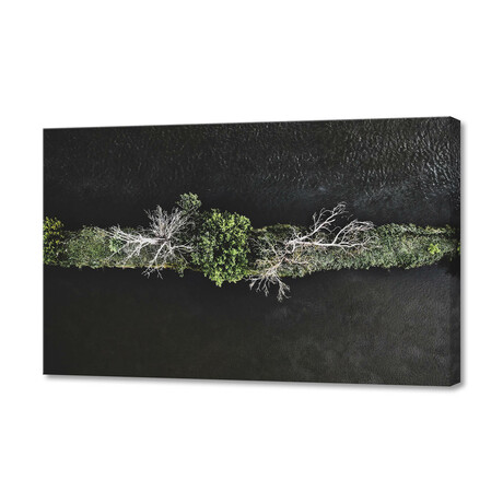 Loire in it's Darkest Day (12"H x 8"W x 0.75"D)