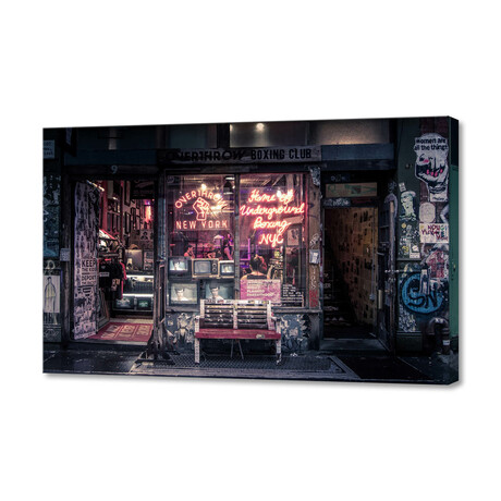 Underground Boxing Club NYC (12"H x 8"W x 0.75"D)