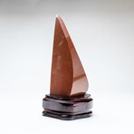 Genuine Polished Goldstone Point On Base // Ver. 2