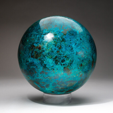 Genuine Polished Chrysocolla Sphere