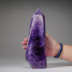 Genuine Gem-Quality Polished Amethyst Point