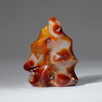 Genuine Polished Carnelian Flame Freeform