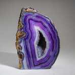 Genuine Purple Agate Geode