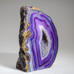 Genuine Purple Agate Geode