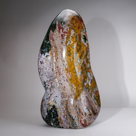 Giant Genuine Polished Ocean Jasper Freeform // Ver. 1