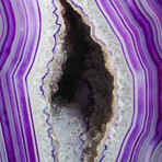 Genuine Purple Agate Geode