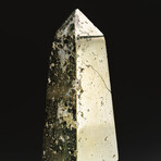 Genuine Polished Pyrite Obelisk