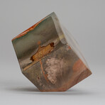 Genuine Polished Polychrome Jasper Cube