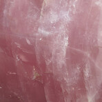 Genuine Polished Rose Quartz Freeform