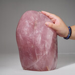 Genuine Polished Rose Quartz Freeform