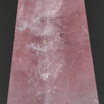 Genuine Polished Rose Quartz Obelisk