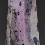 Genuine Polished Pink Opal Obelisk