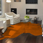 Geneva Cowhide Rug // 6' X 7' (Black)