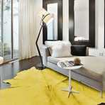 Geneva Cowhide Rug // 6' X 7' (Black)