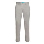 Cotton Stretch Slim-Fit Chinos // LA Gray (34WX32L)