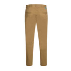 Cotton Stretch Slim-Fit Chinos // Cappuccino (34WX32L)