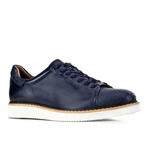 Frederic Genuine Leather Lace Up Men's Casual Shoes // Navy (Euro: 43)