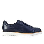 Frederic Genuine Leather Lace Up Men's Casual Shoes // Navy (Euro: 43)