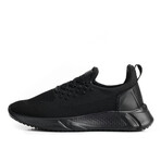 Jasper Knitwear Lace-Up Men's Sneakers // Black (Euro: 39)