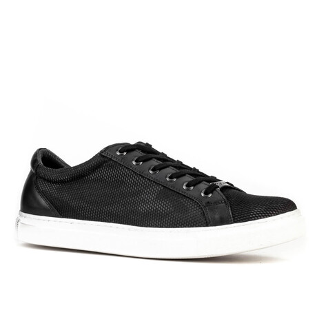 Carlisle Genuine Leather Lace-Up Men's Casual Shoes // Black (Euro: 39)