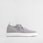 Emet Knitwear Lace-Up Men's Sneakers // Gray (Euro: 44)