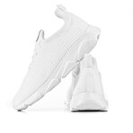 Wyatt Knitwear Lace-Up Men's Sports Shoes // White (Euro: 43)