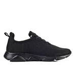 Edward Knitwear Lace-Up Men's Sneakers // Black (Euro: 40)