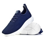 Wyatt Knitwear Lace-Up Men's Sports Shoes // Navy (Euro: 40)