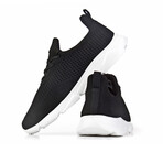 Wyatt Knitwear Lace-Up Men's Sneakers // Black (Euro: 39)